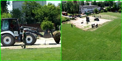 Marea surpriza de pe terenul de sport al Liceului Energetic Craiova