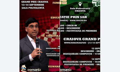 Craiova devine, pentru două zile, CAPITALA șahului mondial