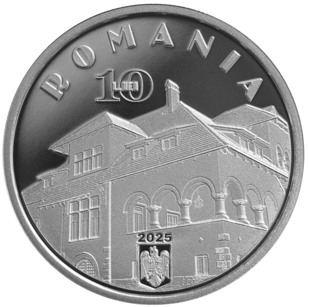 BNR lansează în circuitul numismatic o monedă din argint cu tema Mihail Oromolu – 150 de ani de la naștere avers Oromolu